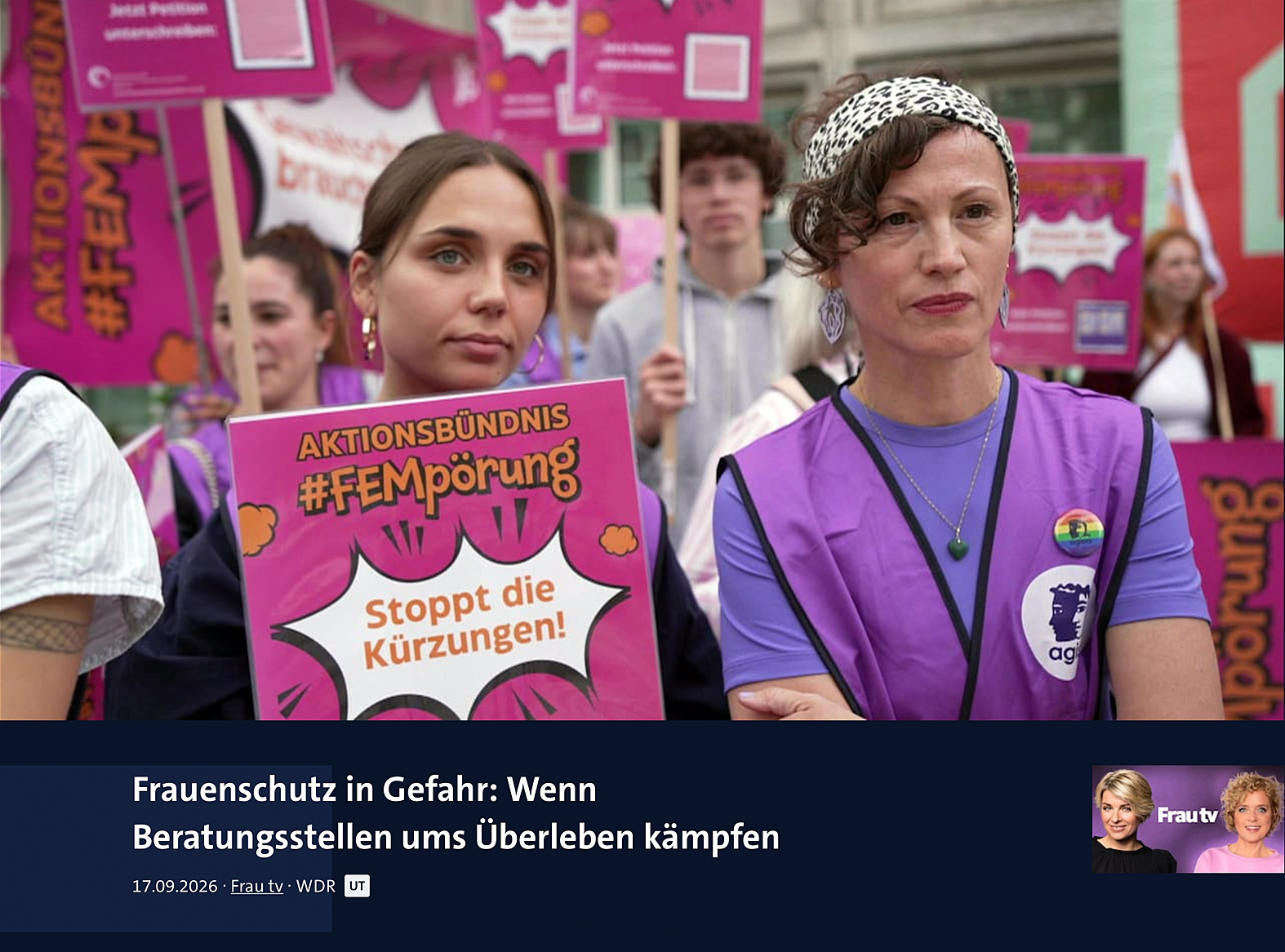 Frauenschutz in Gefahr: Wenn Beratungsstellen ums Überleben kämpfen