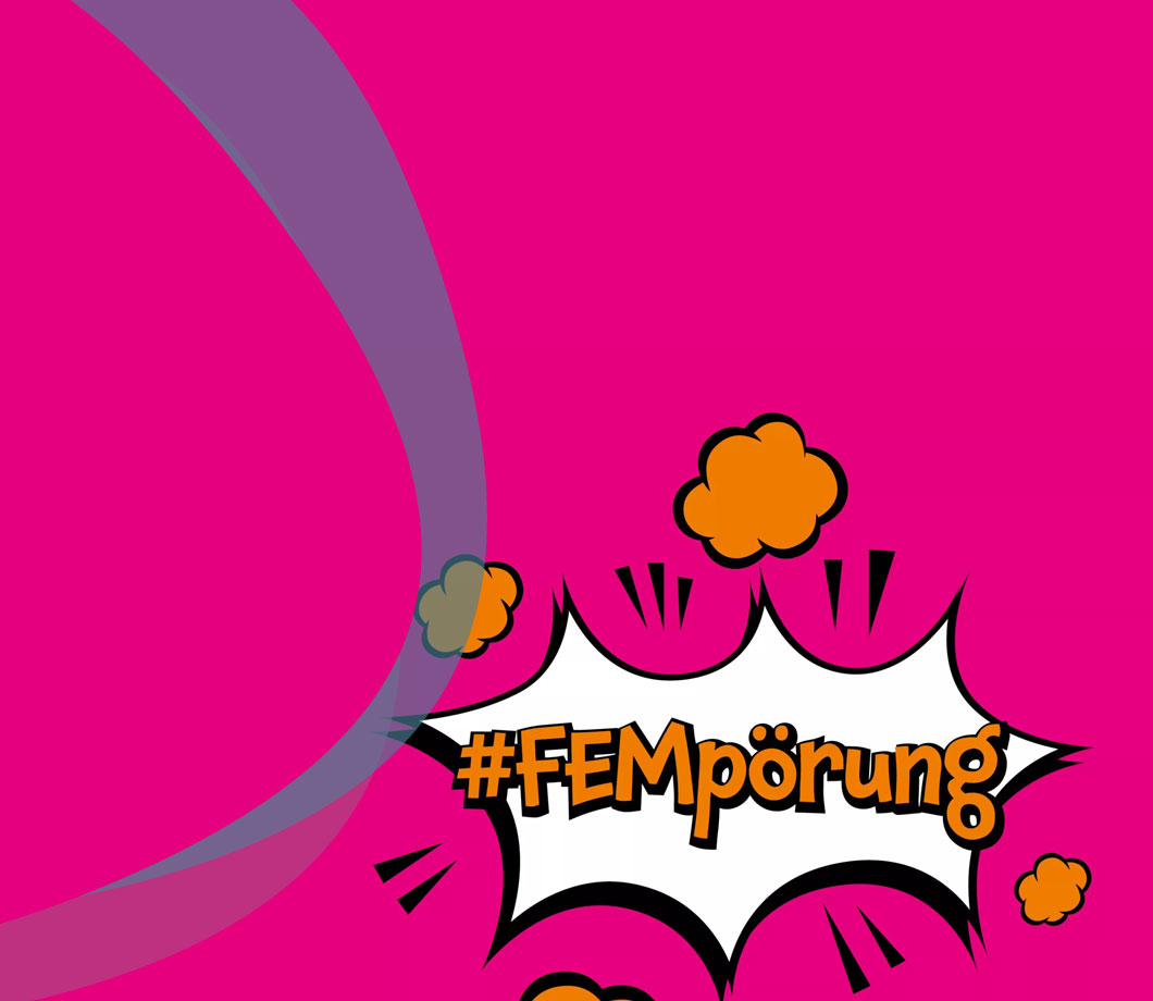 Banner Kampagne #FEMpörung mobil